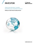 Global Diversification Investor Newsletter